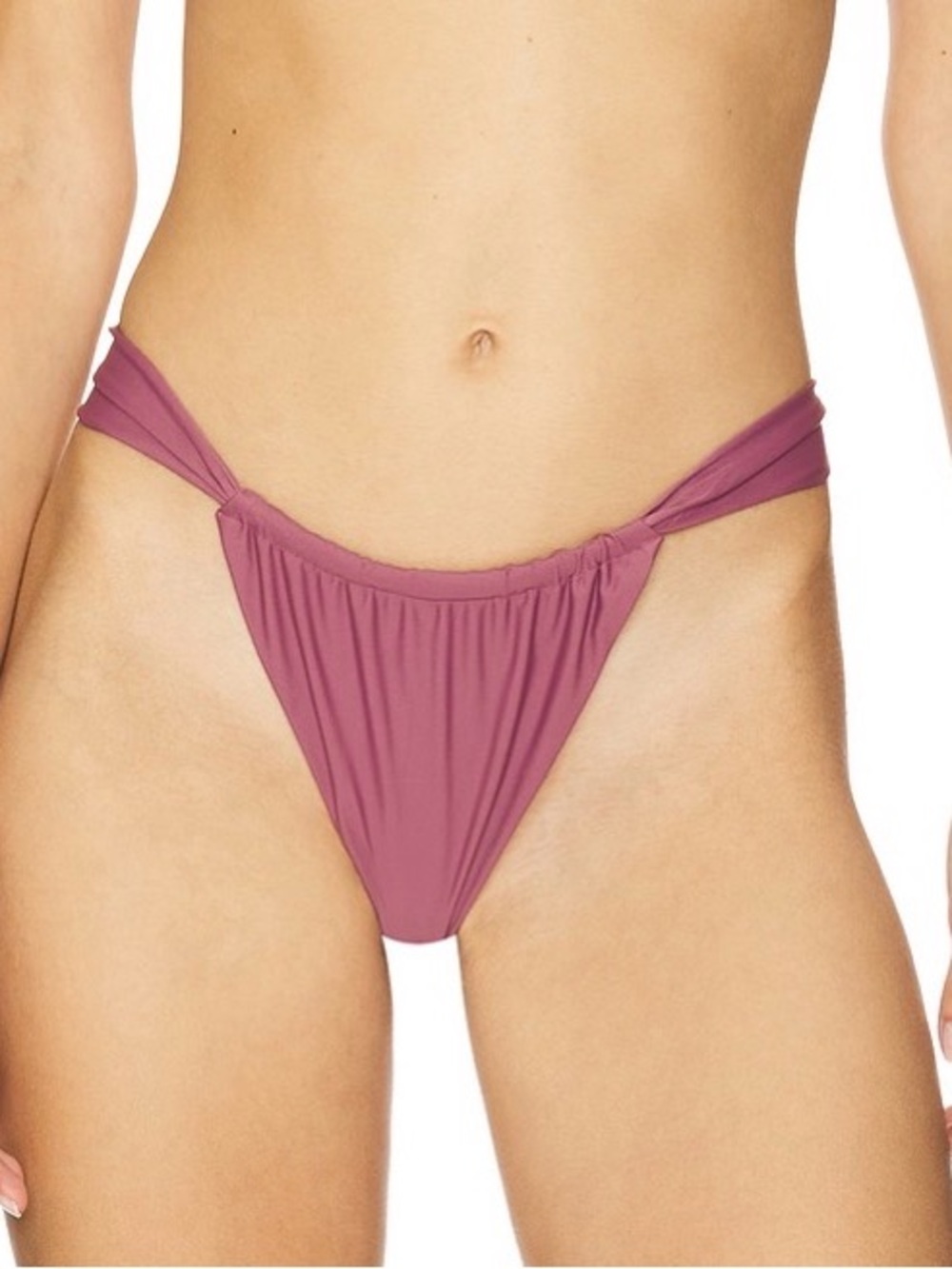 NWT Belle the Label Swim - Light Blue “ash” High-Cut Bikini “Bare” Bottom - Picture 2 of 6